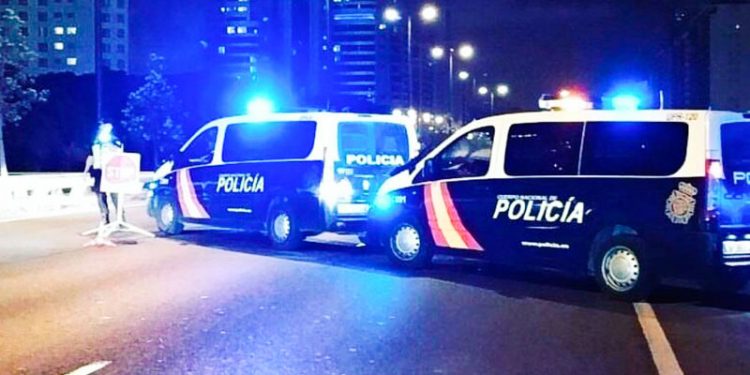 control policía nacional