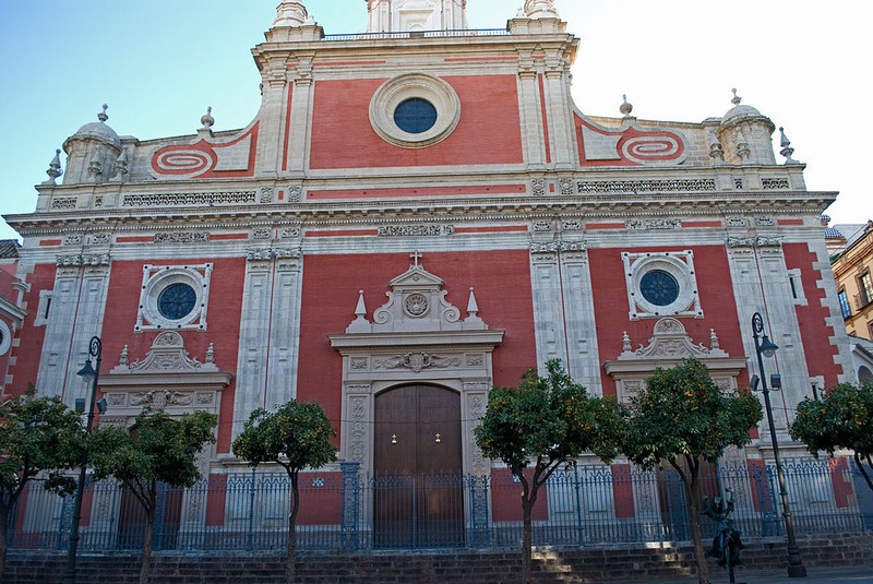 Iglesia de El Salvador Sevilla Misa Franco