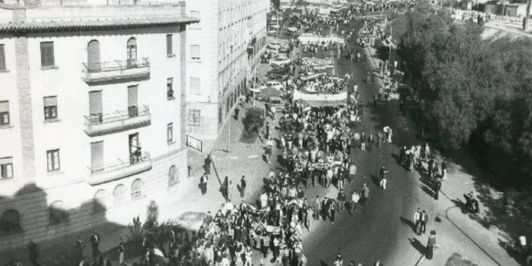 manifestacion 4 de diciembre 1977