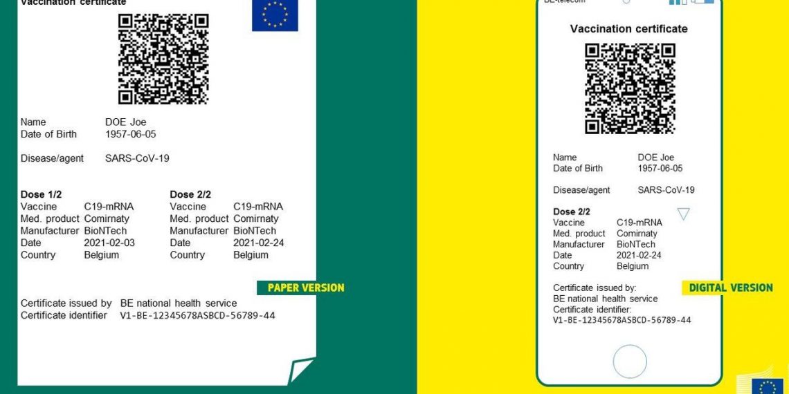 pasaporte covid