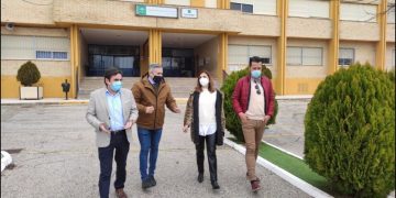 visita delegado educacion colegio porcuna