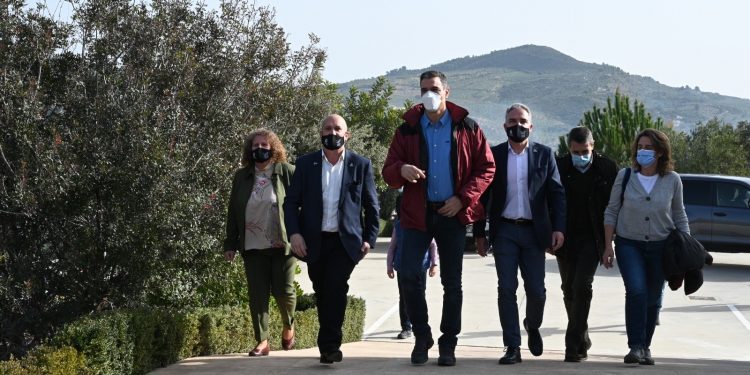 Pedro Sánchez visita el nuevo Parque Nacional de Málaga: Sierra de las Nieves