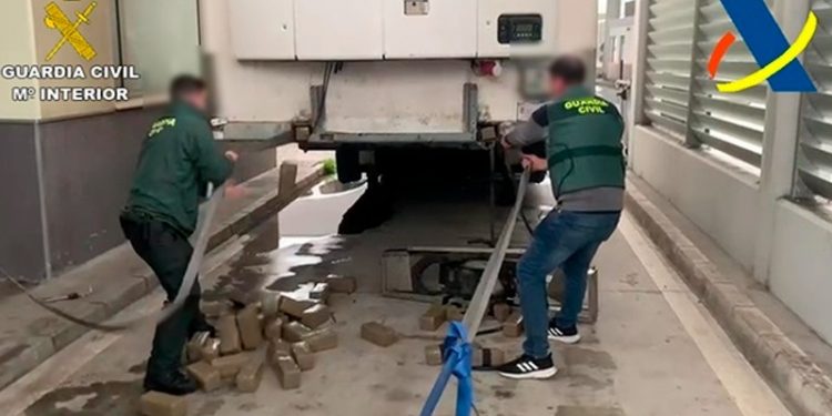 Intervenidos más de 500 kilos de hachís en Algeciras