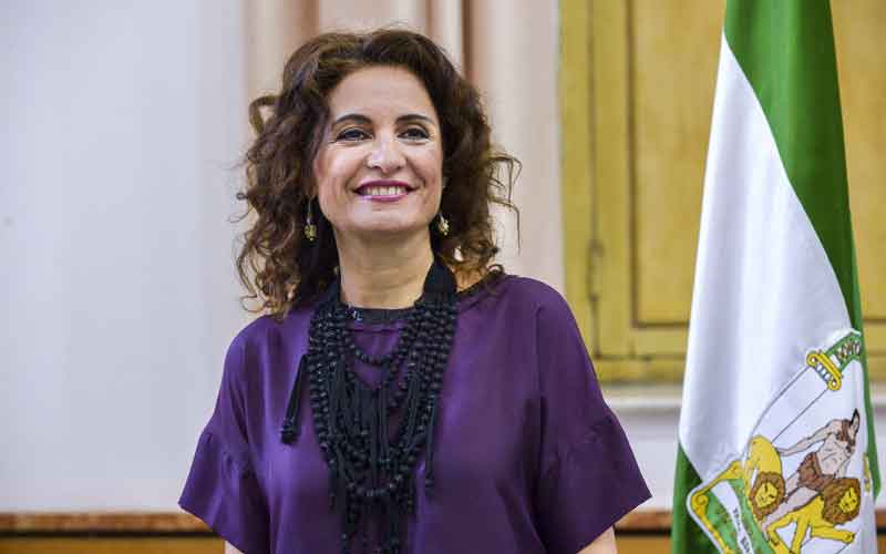 María Jesús Montero, consejera Junta de Andalucía