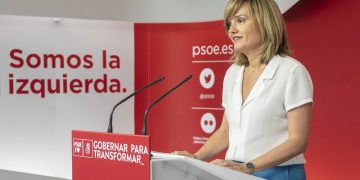 Pilar Alegría Portavoz Ejecutiva Federal PSOE