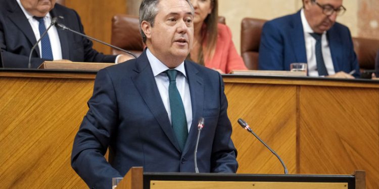 Espadas a Moreno Bonilla: «No podemos ser la única CCAA sin plan complementario de ayuda al del Gobierno de España ante la inflación»