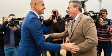Colocan la primera piedra de la línea 3 del metro de Sevilla