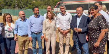 Raquel Sánchez: «La mejor garantía de que salga adelante el nuevo apeadero de Cercanías en Torrequebrada es que Víctor Navas siga siendo alcalde de Benalmádena»