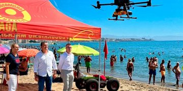 sistema vigilancia drones playas fuengirola
