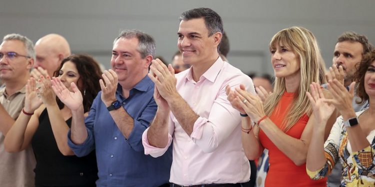 Pedro Sánchez Juan Espadas PSOE Málaga Andalucía