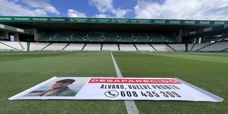 Cartel desaparecido Álvaro Prieto Córdoba CF