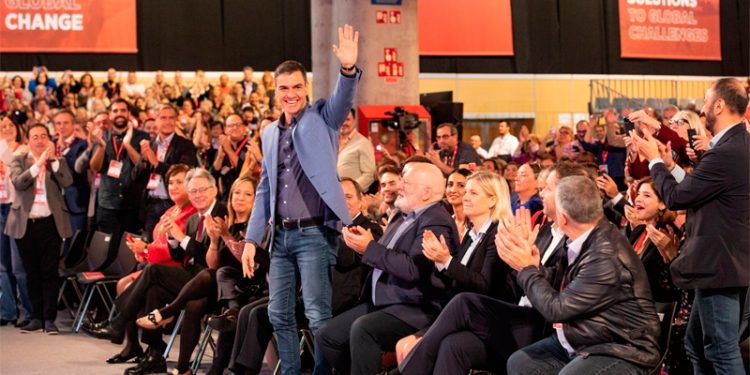 pedro sanchez congeso partido socialista europeo