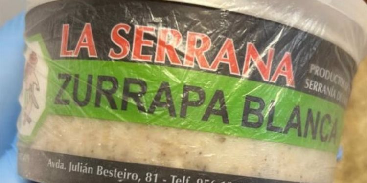 Detectada listeria en un lote de zurrapa de una empresa de Olvera