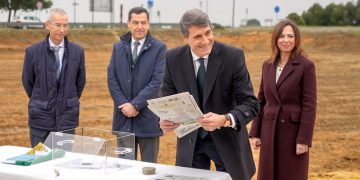 Primera piedra para la construcción de 38 viviendas en alquiler asequible en Utrera