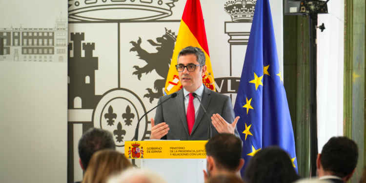 El ministro Bolaños resalta los avances de la nueva Ley en la resolución extrajudicial de conflictos durante unas jornadas celebradas el viernes