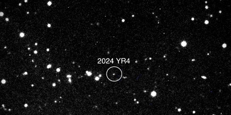 La NASA confirma que el asteroide ‘2024 YR4’ no representa una amenaza para la Tierra en 2032