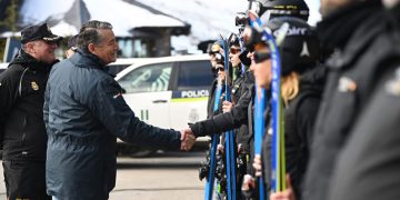 Activo el dispositivo del Grupo de Esquí del Cuerpo Nacional de Policía en Sierra Nevada