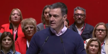 Pedro Sánchez anuncia adjudicación de 128 millones para alta velocidad entre Torre Pacheco y Cartagena en un mitin lleno de mensajes políticos