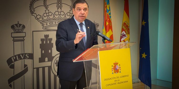 Luis Planas anuncia nuevas ayudas para agricultores afectados por la DANA: el Gobierno habilita 165 millones para agilizar la recuperación