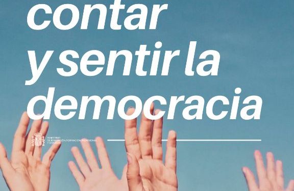 El Ministerio de Educación convoca los premios “Vivir, contar y sentir la democracia” para estudiantes