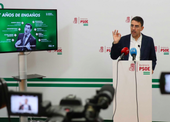 Mario Jiménez exige a Moreno Bonilla que condene el acoso machista a María Márquez y los ataques a sedes socialistas