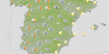 Borrasca Harry en la Península: lluvias, nieve y viento