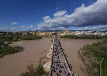 Ríos en niveles rojos en la provincia de Sevilla