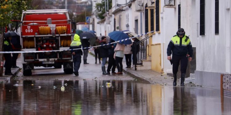 La Borrasca Marta en la provincia de Córdoba