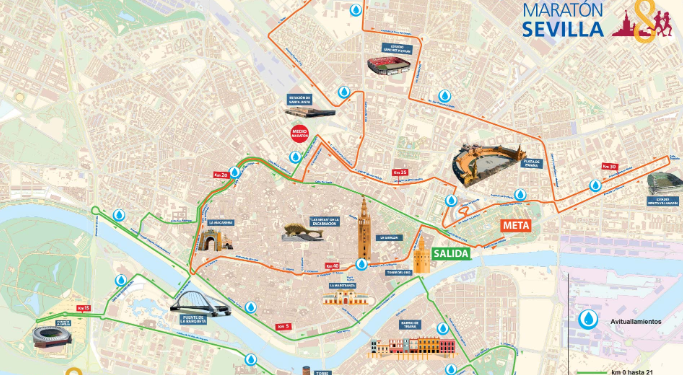 Maratón en Sevilla el próximo 15 de febrero