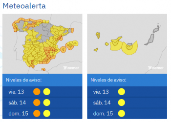 Andalucía afronta un fin de semana de contrastes meteorológicos: lluvias intensas y mejora después de la borrasca