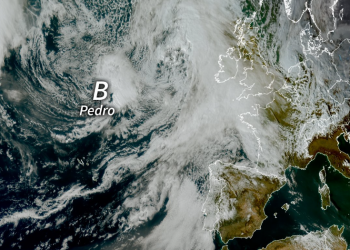 La borrasca Pedro traerá vientos fuertes y avisos en gran parte de España