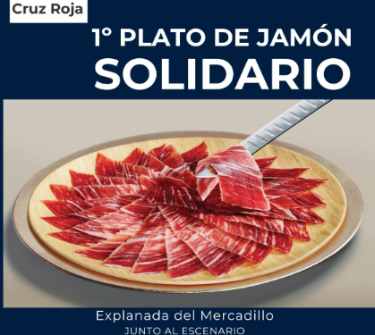 Este 28F, Cruz Roja Sevilla celebra «I Plato de Jamón Solidario»