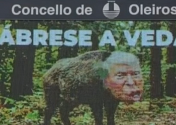 El municipio coruñés Oleiros, abre la veda contra Trump
