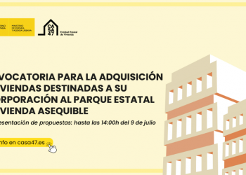 Los propietarios de vivienda ya pueden ofertar sus inmuebles a CASA 47 para ampliar el parque público de Alquiler Asequible