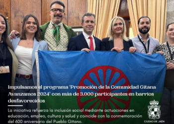 El Ayuntamiento de Jaén impulsa el programa ‘Promoción de la Comunidad Gitana Avanzamos 2024’ con más de 3.000 participantes