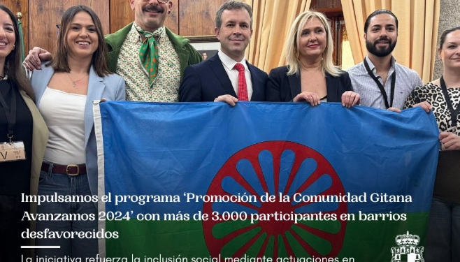 El Ayuntamiento de Jaén impulsa el programa ‘Promoción de la Comunidad Gitana Avanzamos 2024’ con más de 3.000 participantes