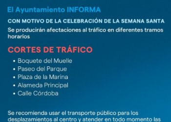 Málaga activará un dispositivo especial de movilidad por la Semana Santa 2026