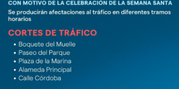 Málaga activará un dispositivo especial de movilidad por la Semana Santa 2026