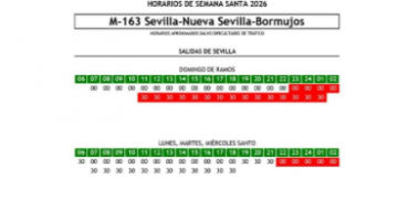 Consulta el nuevo servicio especial de transporte en la Semana Santa 2026 en Sevilla