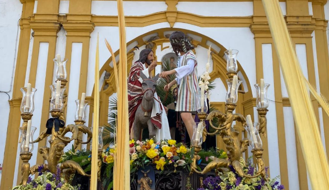 Castilblanco de los Arroyos da inicio este domingo a su Semana Santa con la tradicional Entrada en Jerusalén
