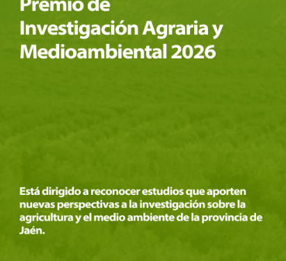Premio de Investigación Agraria y MedioAmbiental 2026 de Jaén
