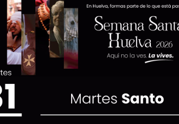 Huelva vive un intenso Martes Santo con cuatro hermandades en la calle