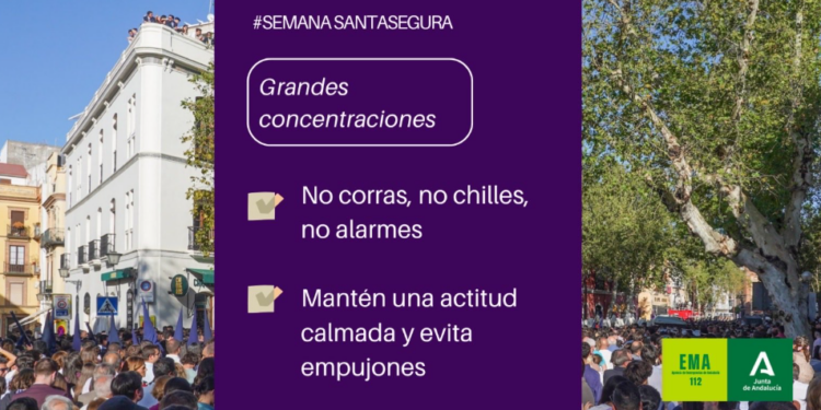 El servicio de emergencias EMA 112 recuerda mantener la calma ante cualquier incidente esta Semana Santa