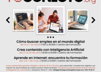 Bormujos impulsa nuevos cursos para jóvenes enfocados al empleo digital