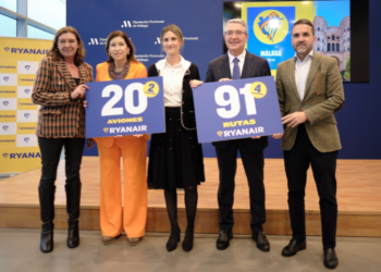 Programación de vuelos de Ryanair en Málaga para este verano