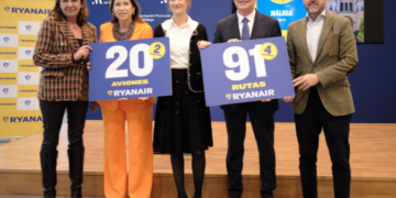 Programación de vuelos de Ryanair en Málaga para este verano