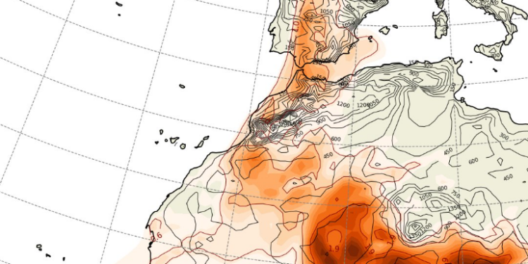 La calima vuelve a marcar el tiempo en Andalucía, según la AEMET