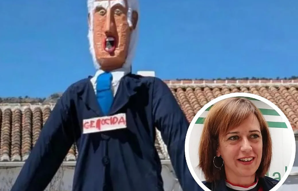 El Burgo, responde tras la quema del muñeco de Netanyahu: «Nos preocupa más el asesinato de niños en Gaza»