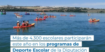 Más de 4.300 escolares participarán en programas de Deporte Escolar impulsados por la Diputación de Cádiz