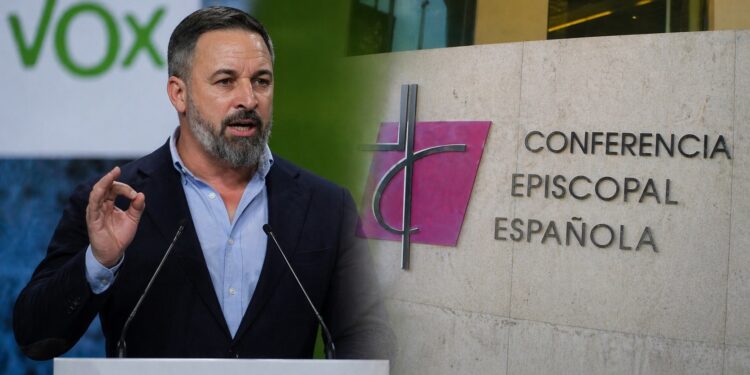 Los obispos acusan de injurias a Abascal por sus críticas a la Iglesia sobre la inmigración